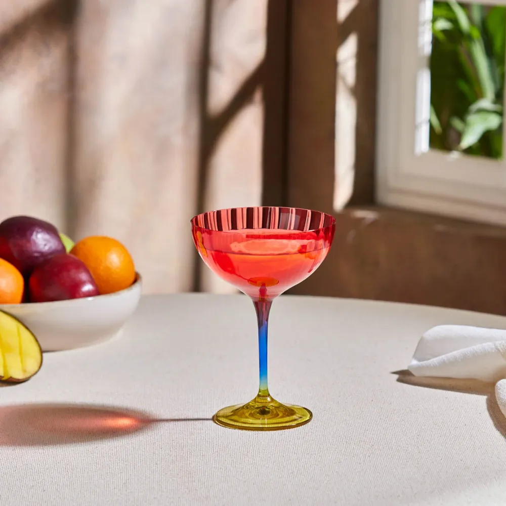 Karaca Dolce Rode Martini en IJsbecher 210 ML