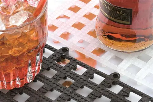 DriDek interlocking glass mat clear 30,5*30,5*1 cm APS