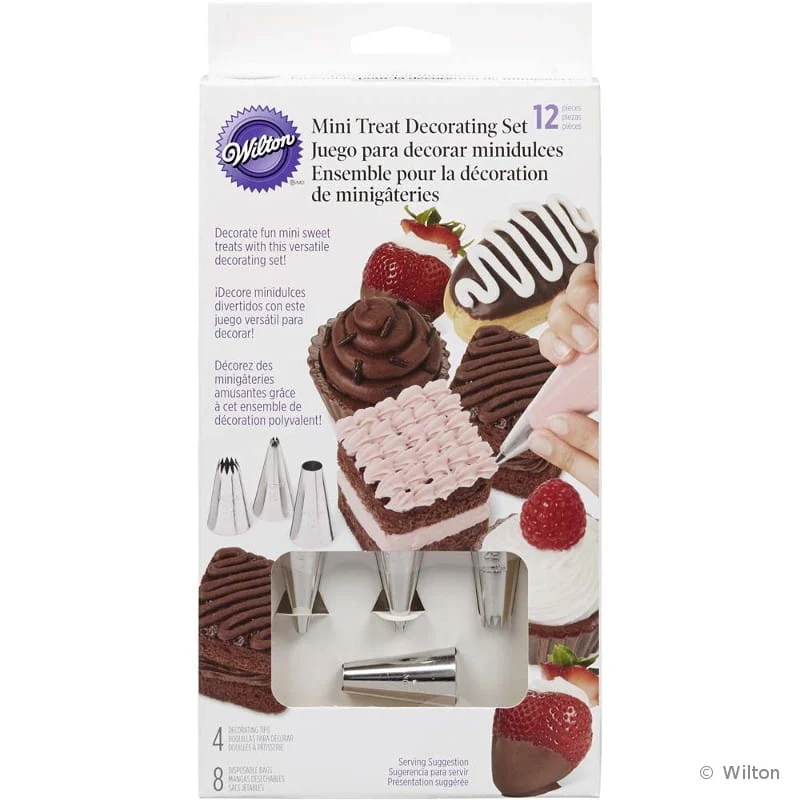 Juego para Decorar Mini Dulces 12 pz Bakers Depot
