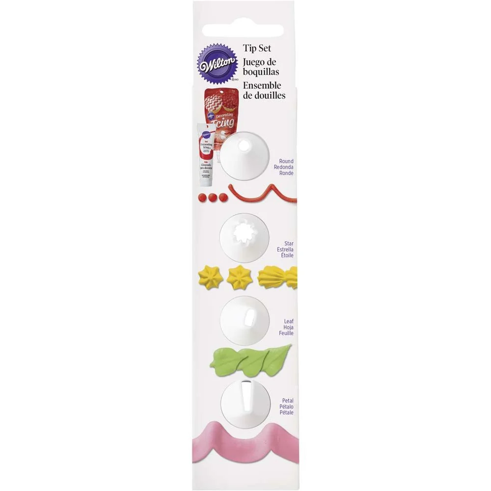 Set de Duyas de Plastico para Decorar Bakers Depot