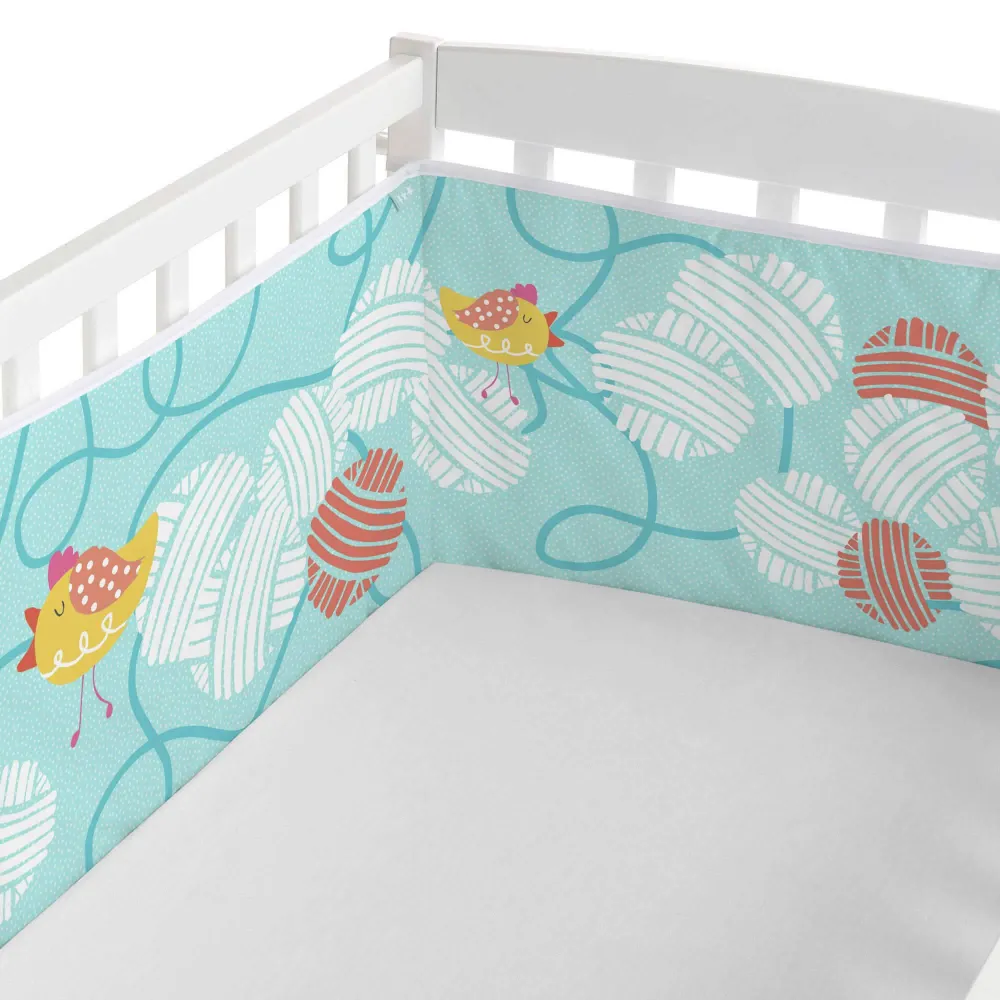 Bedbumper Cat & Mouse Happy Friday