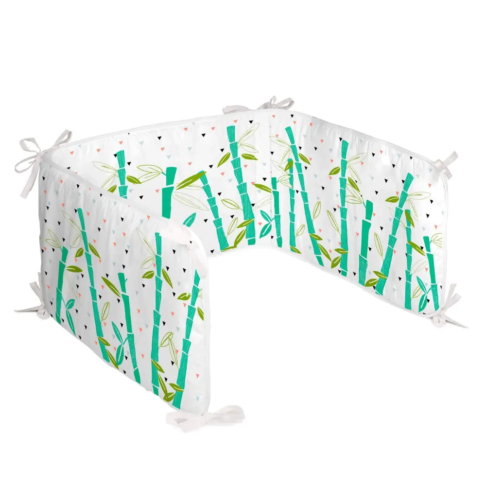 Bedbumper Panda Garden Happy Friday
