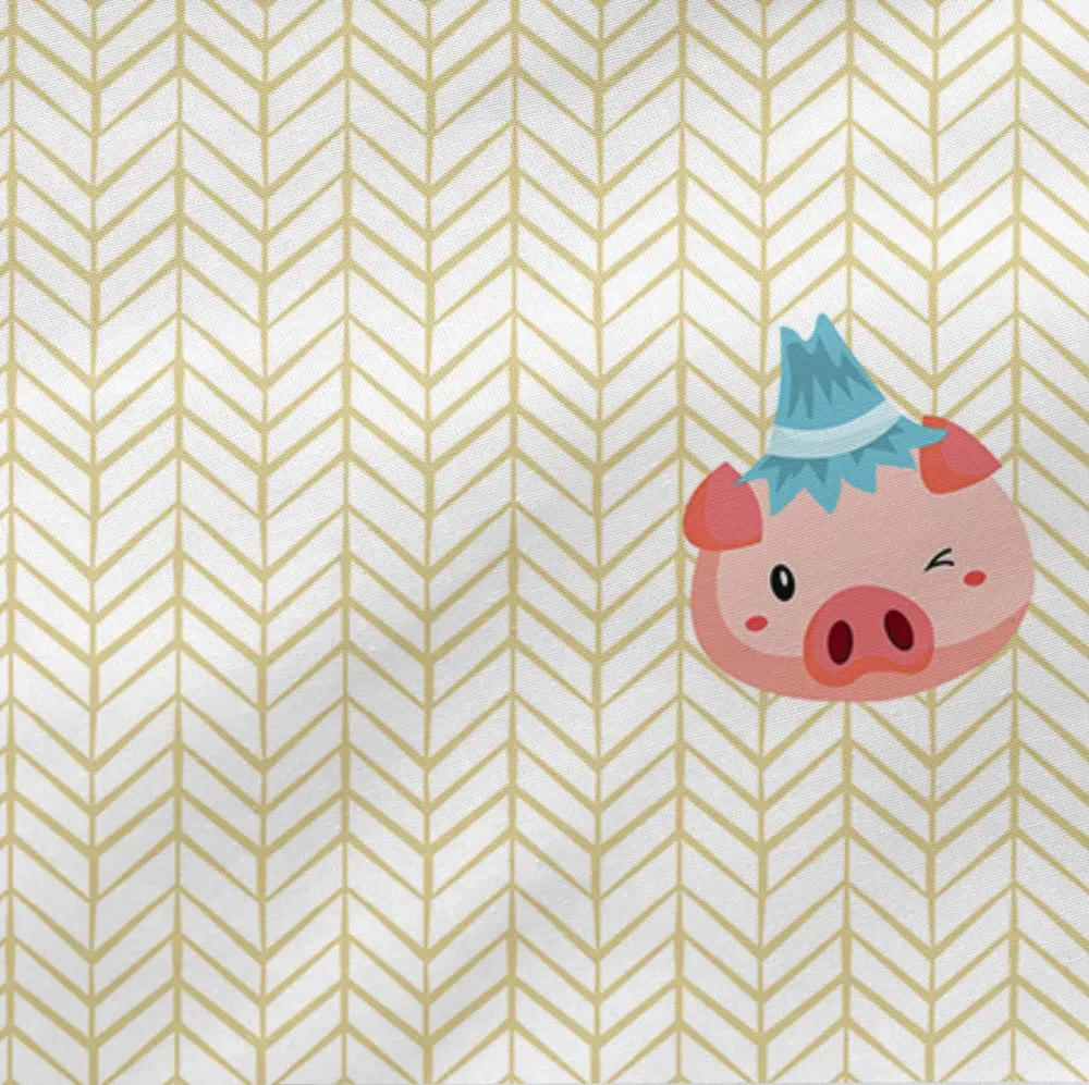 Bedbumper Piggys Happy Friday