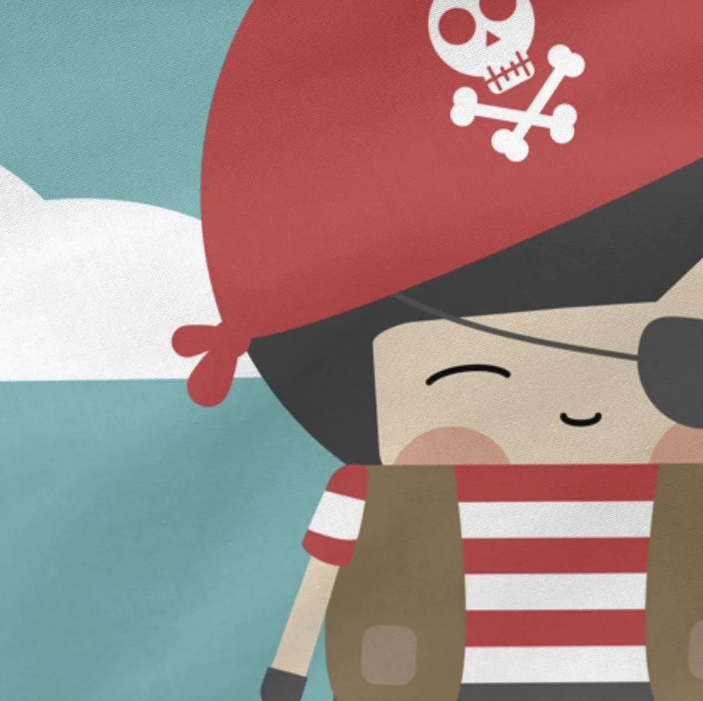 Bedbumper Pirate Life Happy Friday