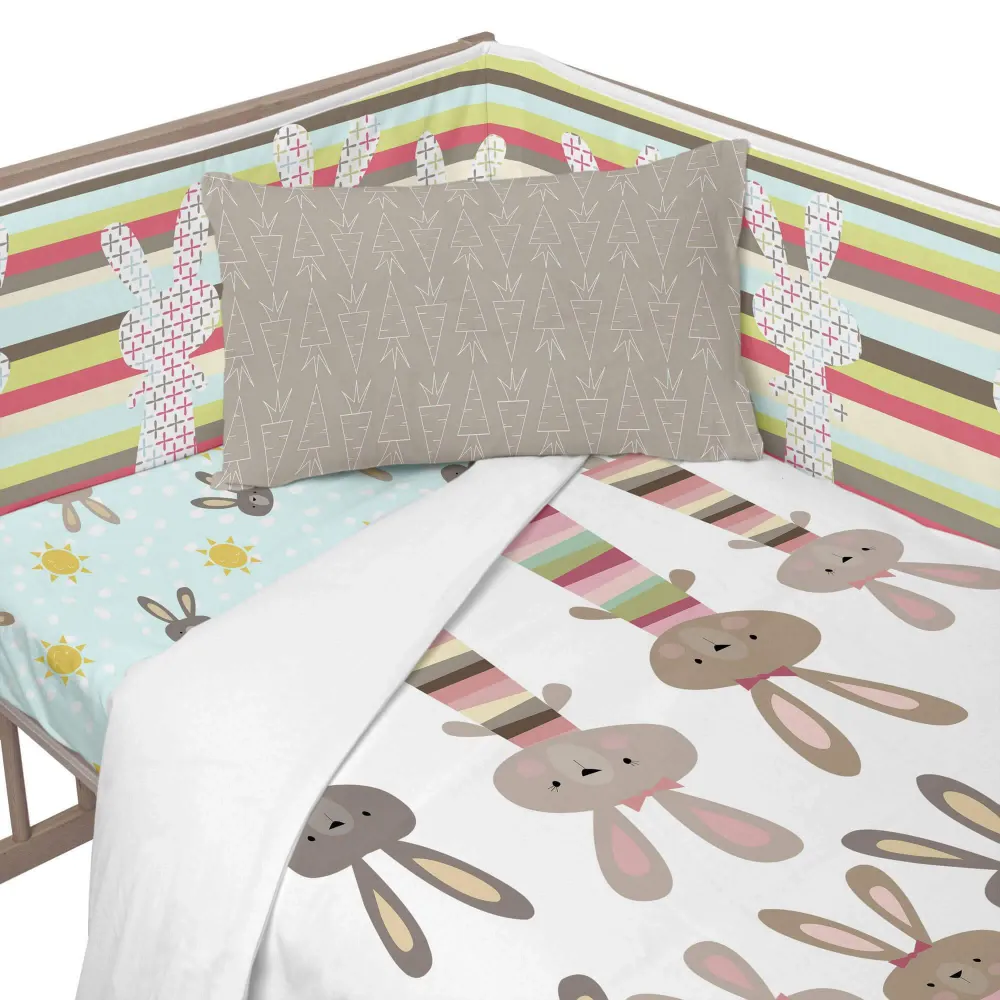 Bedbumper Rabbit Family Happy Friday