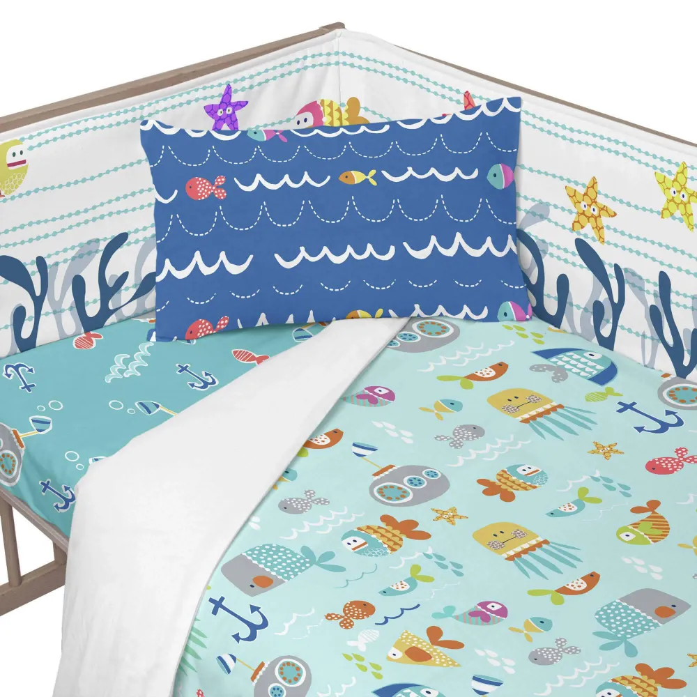 Bedbumper Sealife Happy Friday