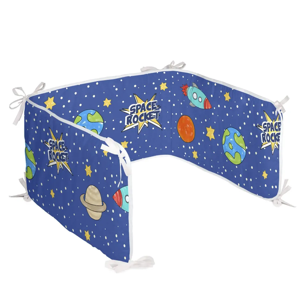 Bedbumper Space Rocket Happy Friday