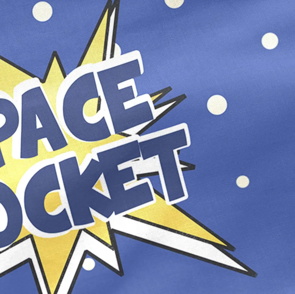 Bedbumper Space Rocket Happy Friday