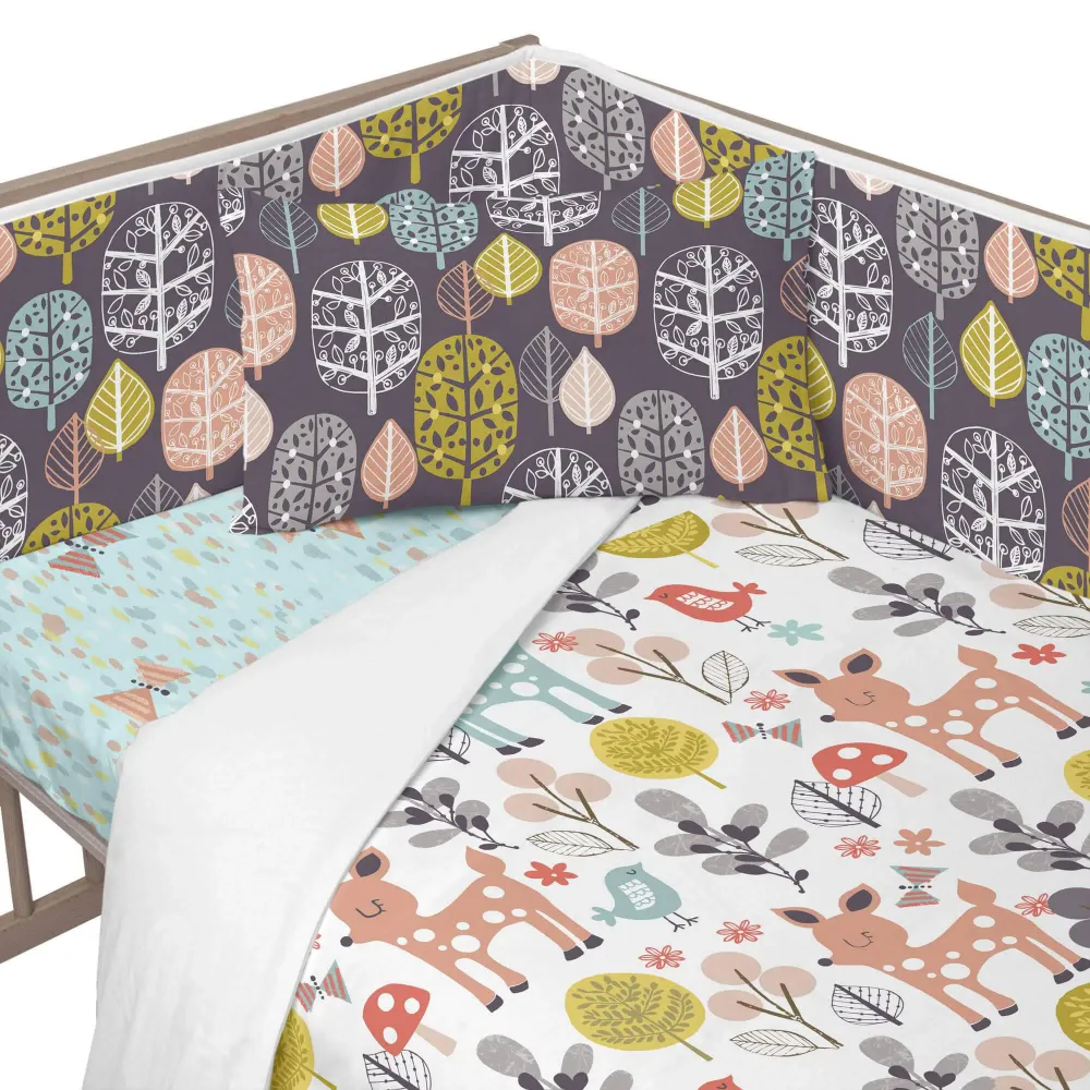 Bedbumper Woodland Happy Friday