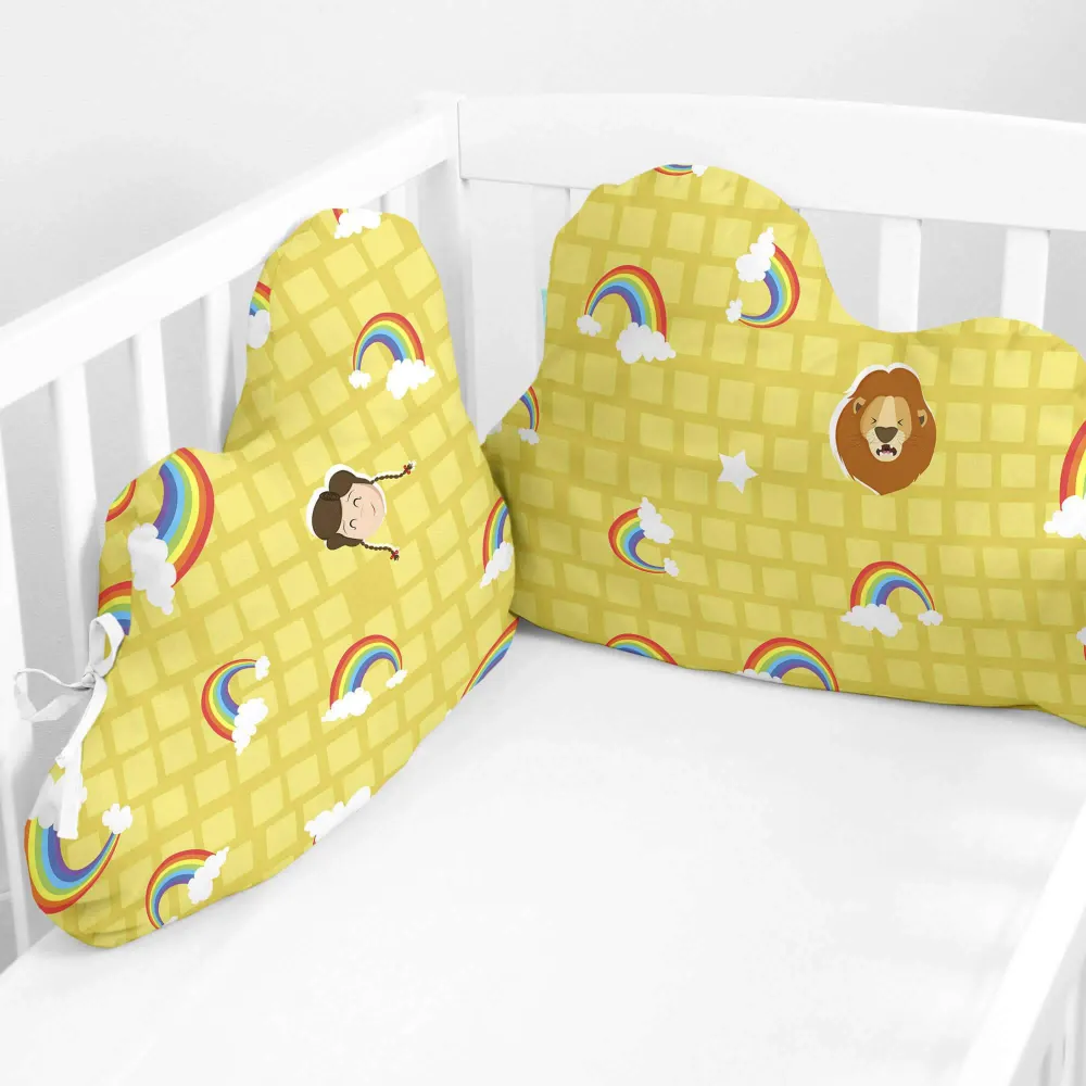 Bedbumper Yellow Bricks Happy Friday