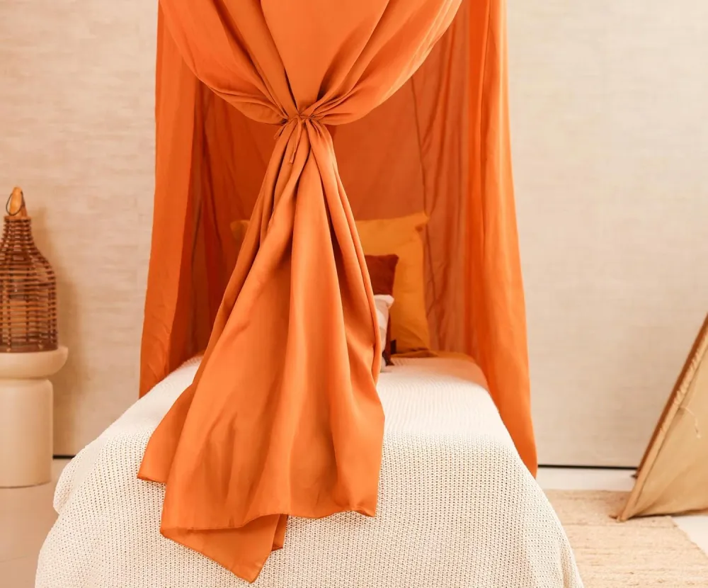 Caramel Bedhemel 200x100 CM – Klamboe voor Eenpersoonsbed