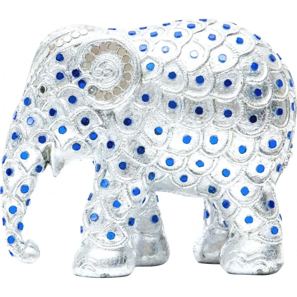 Elephant Parade olifant Ayutthaya Zilver 10cm Limited Edition 3500 AYUTTHAYA ZILVER 10