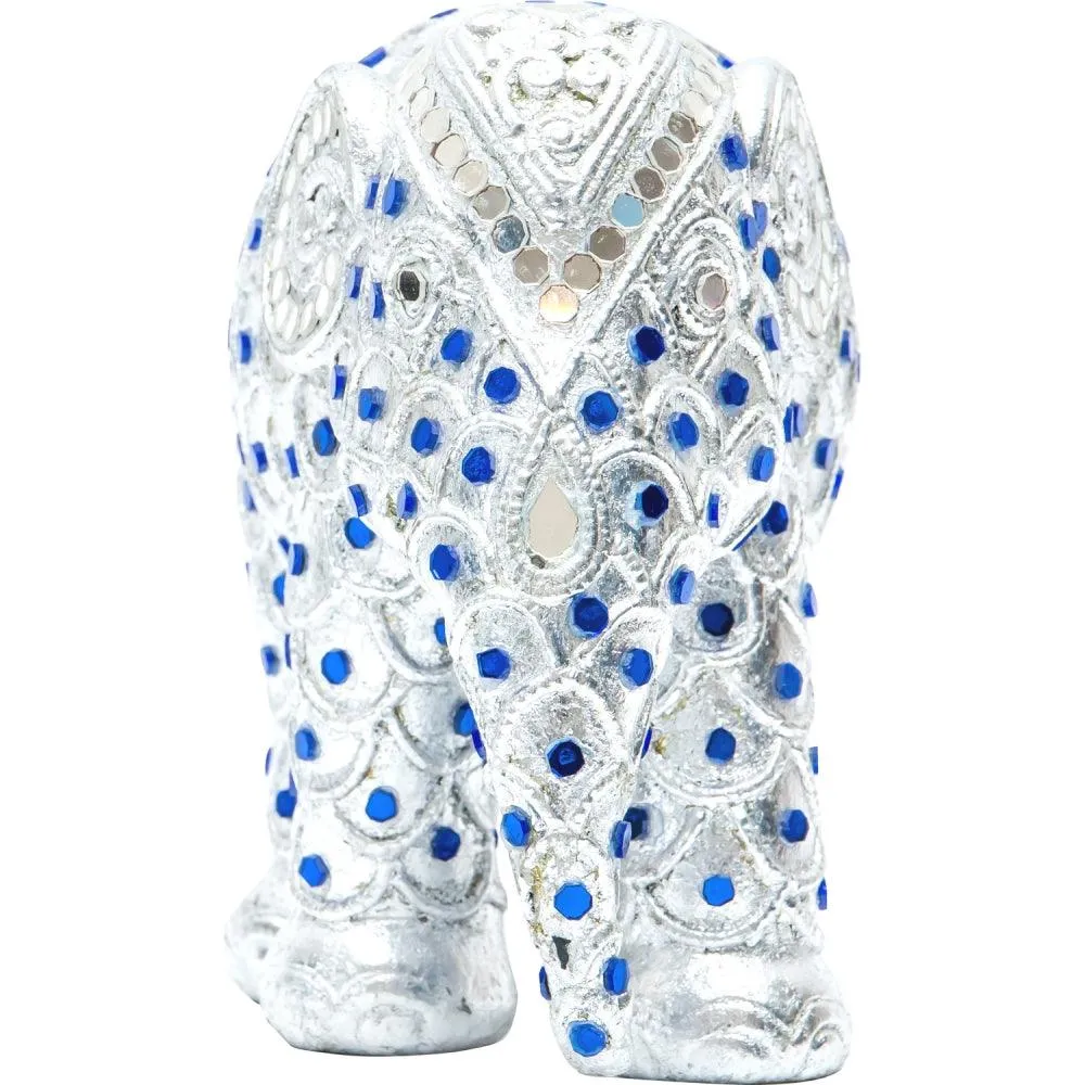 Elephant Parade olifant Ayutthaya Zilver 10cm Limited Edition 3500 AYUTTHAYA ZILVER 10