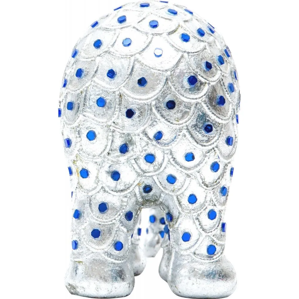 Elephant Parade olifant Ayutthaya Zilver 10cm Limited Edition 3500 AYUTTHAYA ZILVER 10