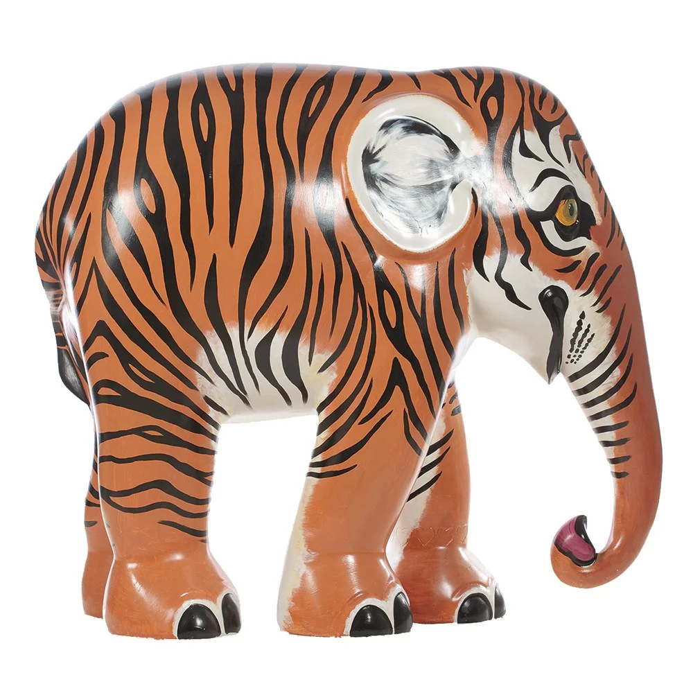 Elephant Parade olifant Tigerphant 15cm Limited Edition 500 TIGERPHANT 15