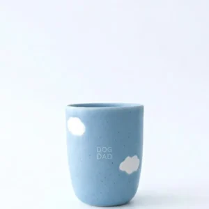 Cloud Medium Cup 220ml Hond Papa Wit MT