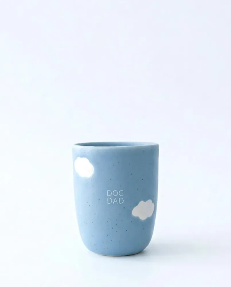 Cloud Medium Cup 220ml Hond Papa Wit MT