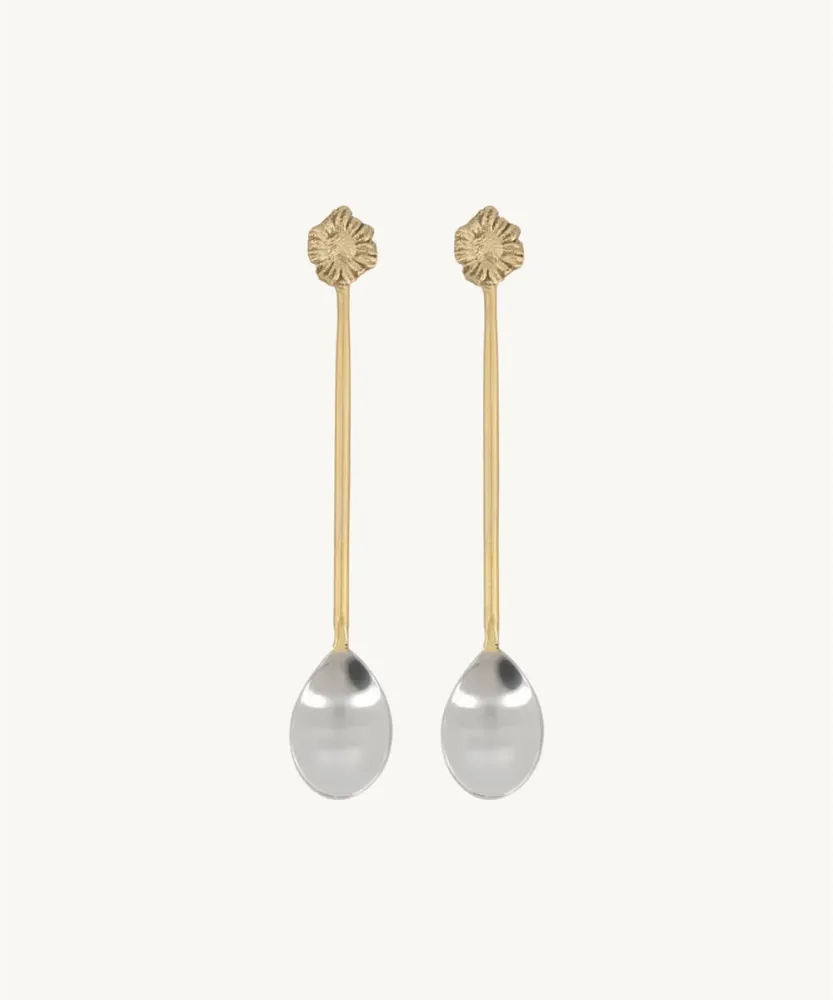 Sunny sunflower teaspoon set Doing Goods