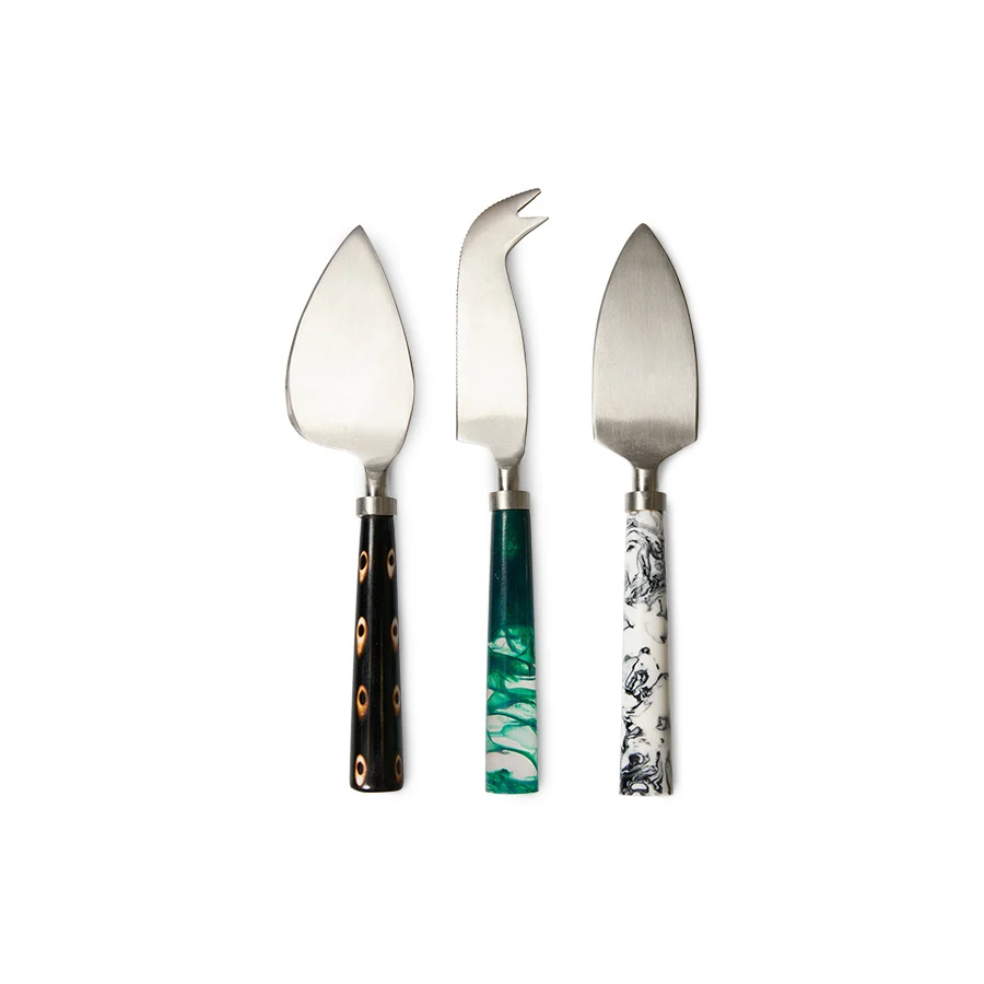 AKE1140 Cheese knives, coast, set 3 HKliving