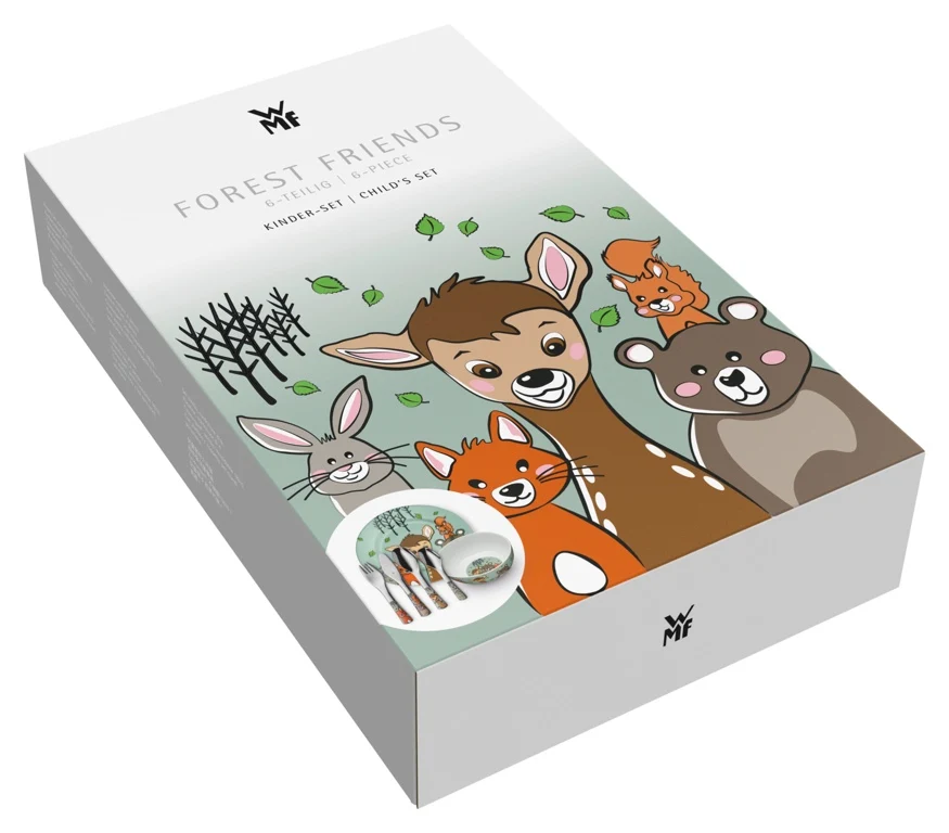 WMF Kids Bestekset 6-delig Forest Friends