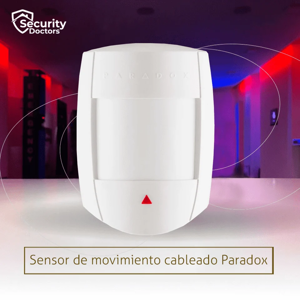 Sensor de movimiento cableado DG55 Marca: Paradox Security Doctors