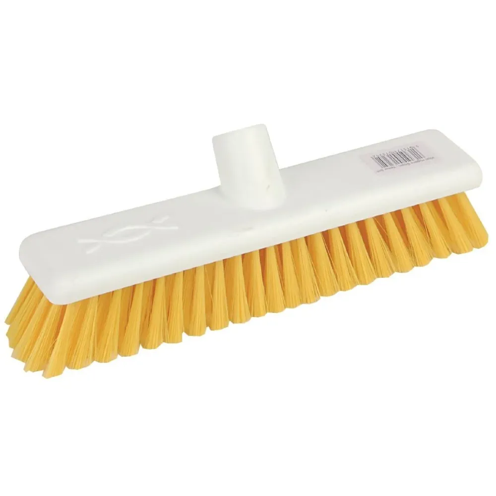 Jantex Hygiene zachte bezem 30cm geel - JANTEX