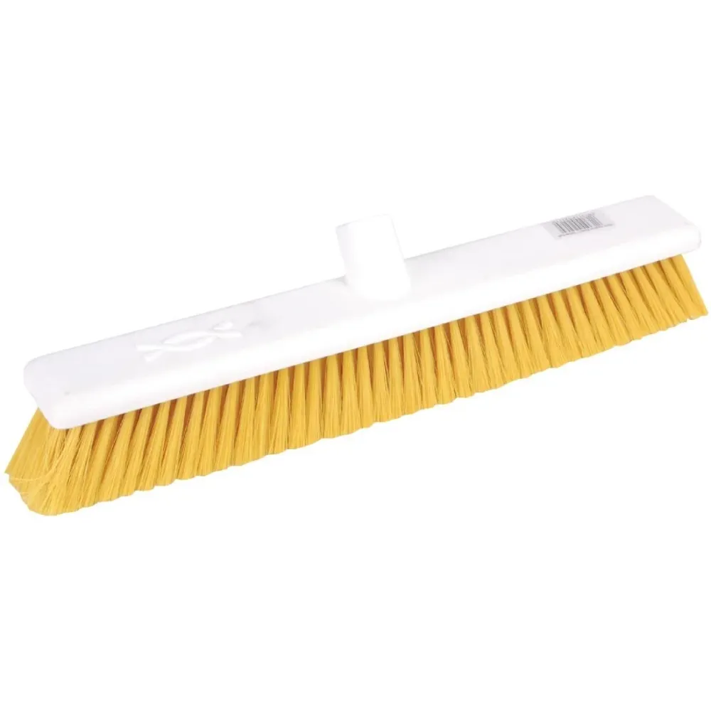 Jantex Hygiene zachte bezem 45cm geel - JANTEX