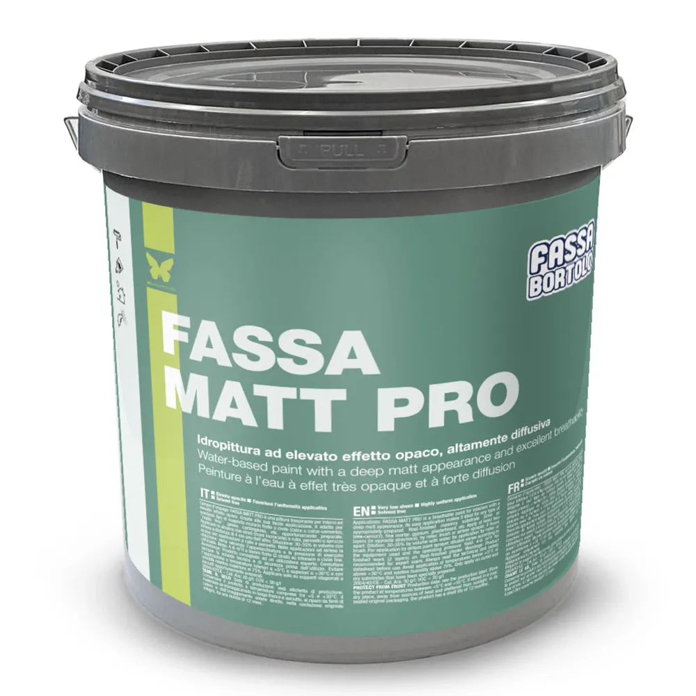 Afwasbare verf Fassa Matt Pro Wit Opaak