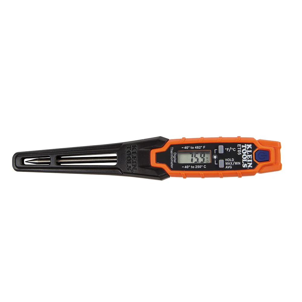 KLEIN TOOLS Cijferdisplay Pocket Thermometer Eenvoudige Montage