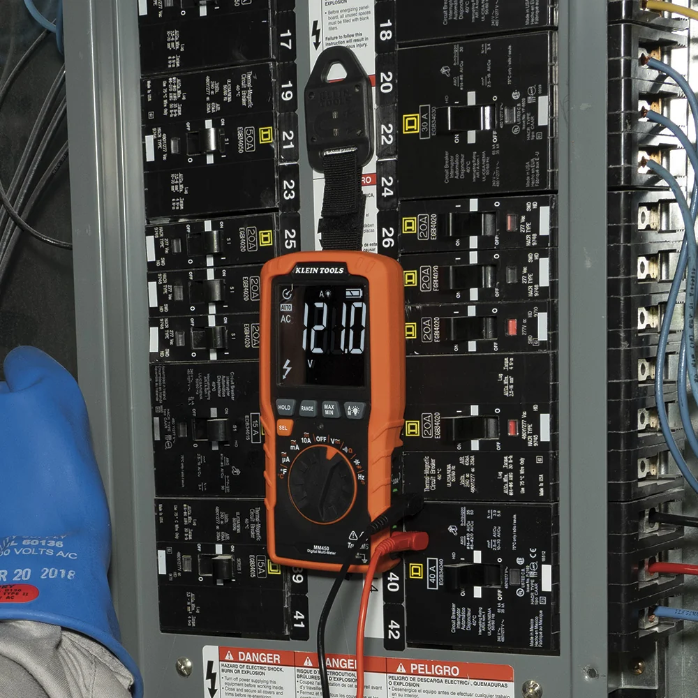 NIETIG TOOLS Slim Digital Multimeter, TRMS Auto-Ranging, 600V, Temp