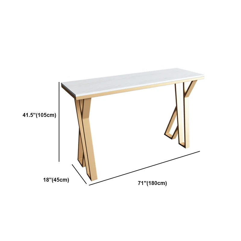 1/2/3/5/7 Pieces Actueel Rectangular Pub Table Set Sintered Stone Top Bistro Table Set