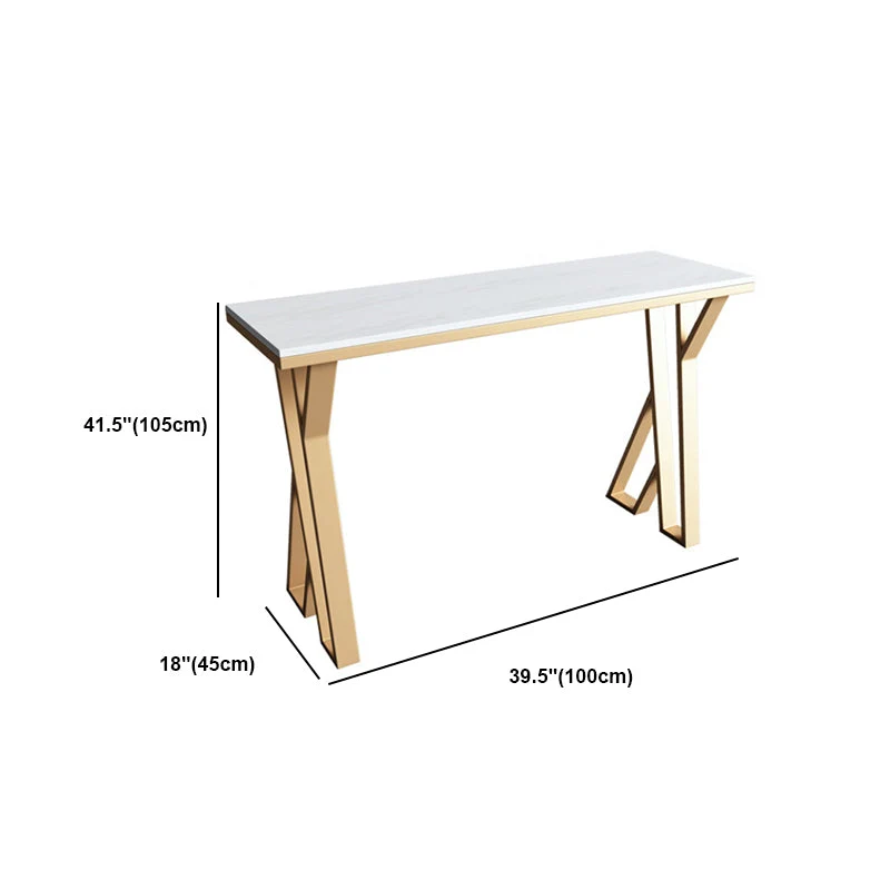 1/2/3/5/7 Pieces Actueel Rectangular Pub Table Set Sintered Stone Top Bistro Table Set