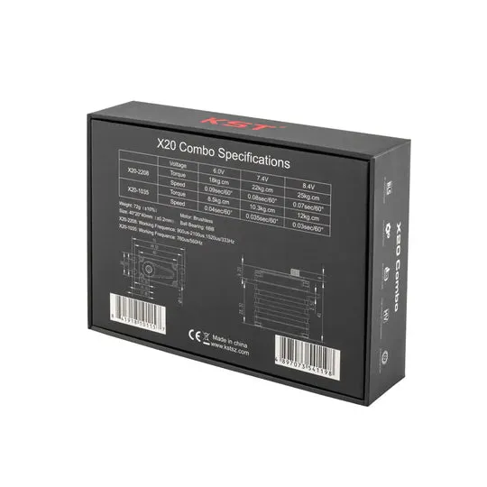Met Eettafel KST X20 Combo Brushless Servos X20-2208 X20-1035 Combo Set