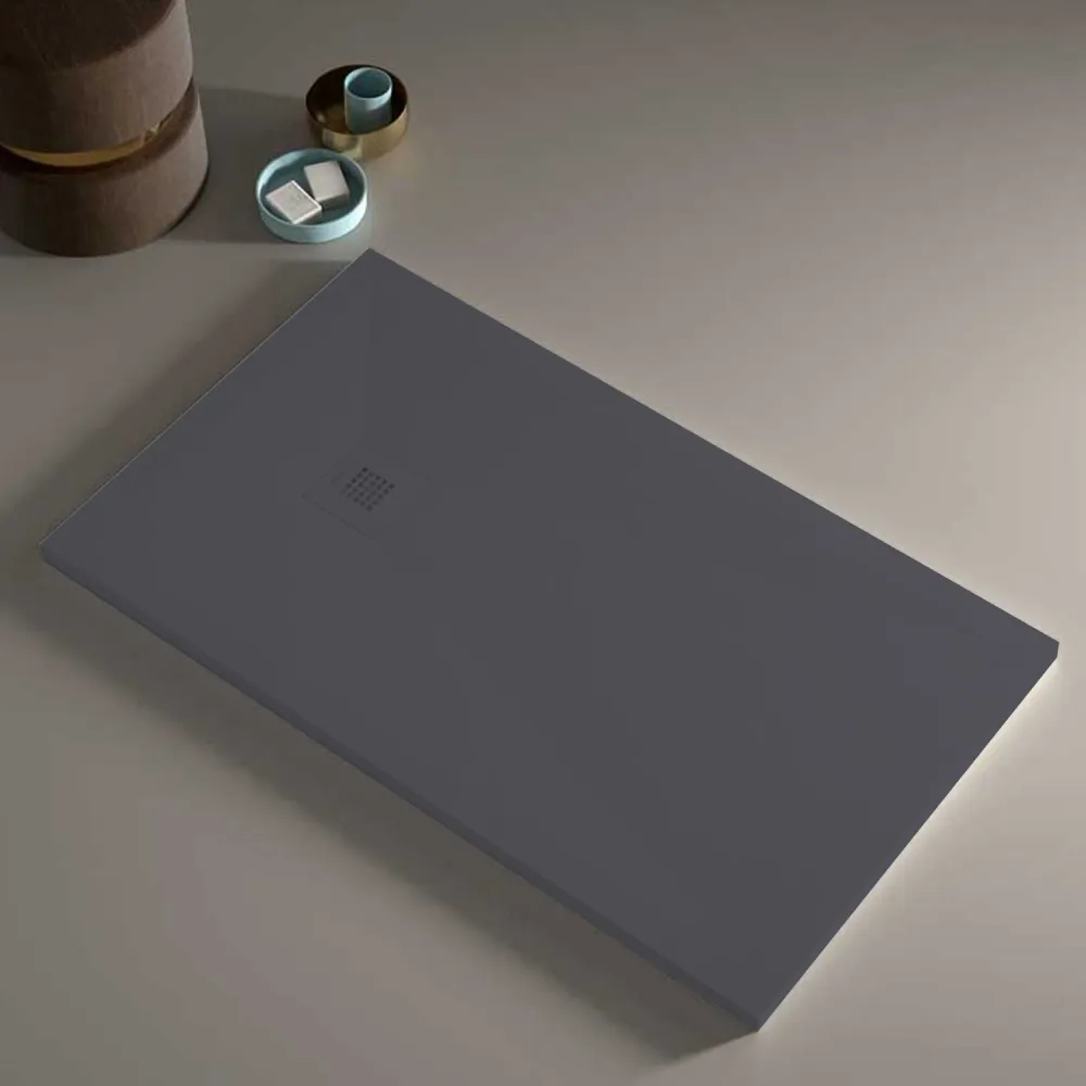 Shower tray resin model Plus 90x150cm anthracite slate