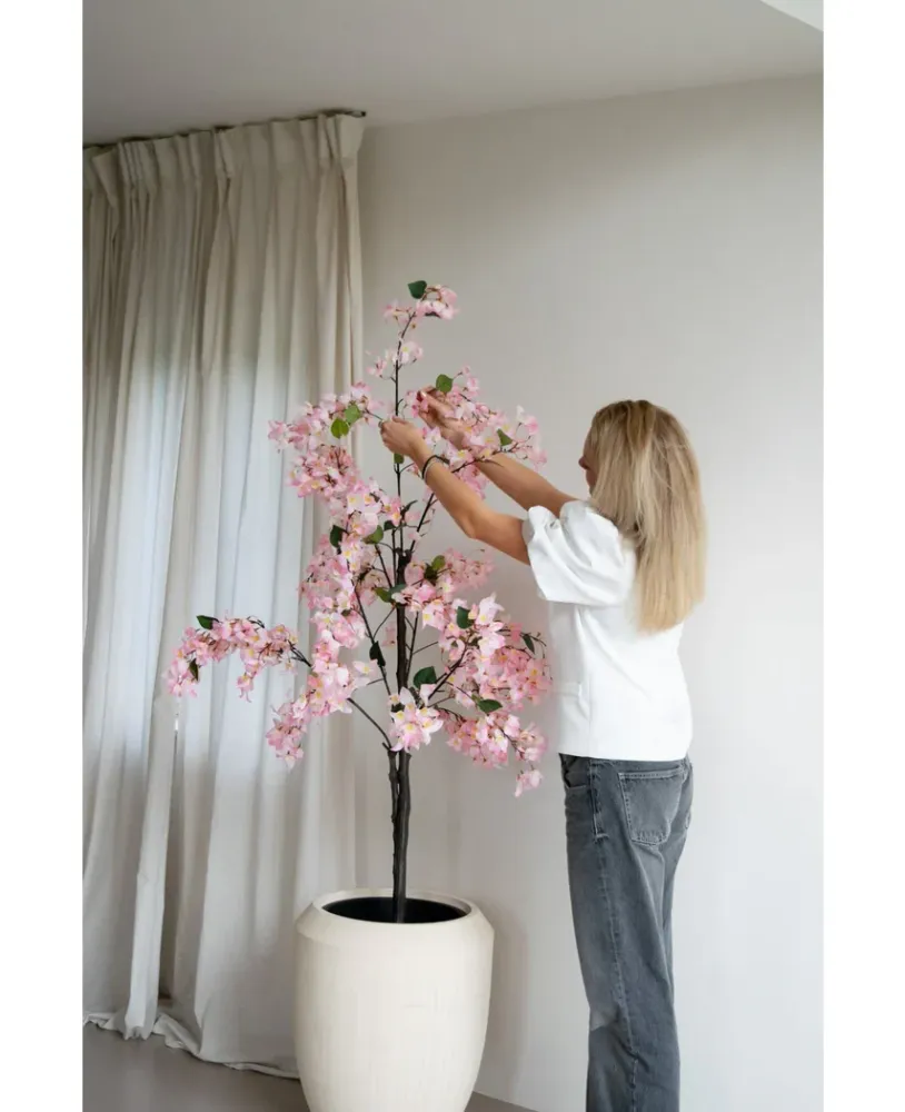 Kunstplant Bougainvillea 150 cm roze