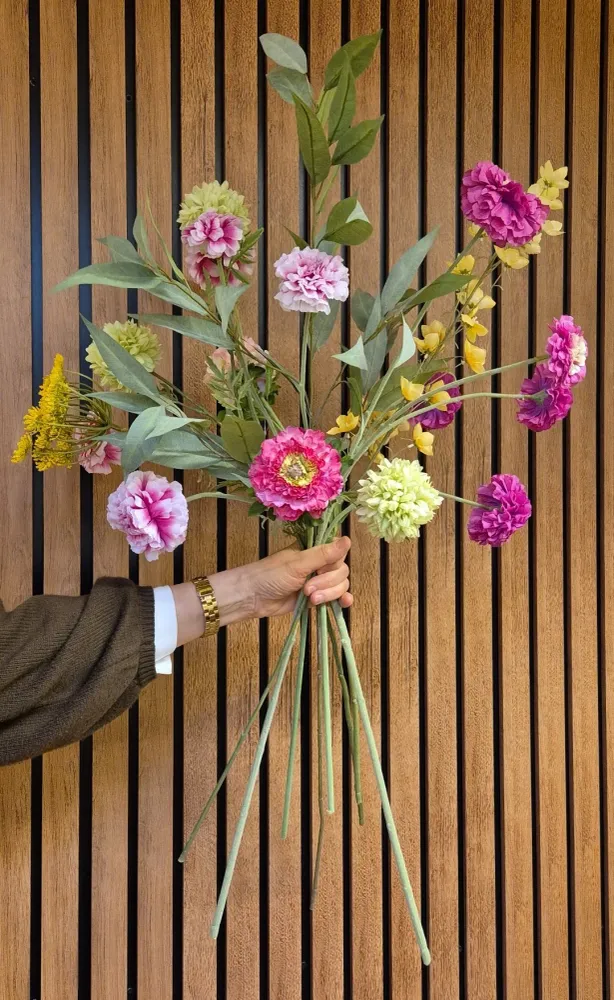 Zijden bloemen boeket Jolie Marréli