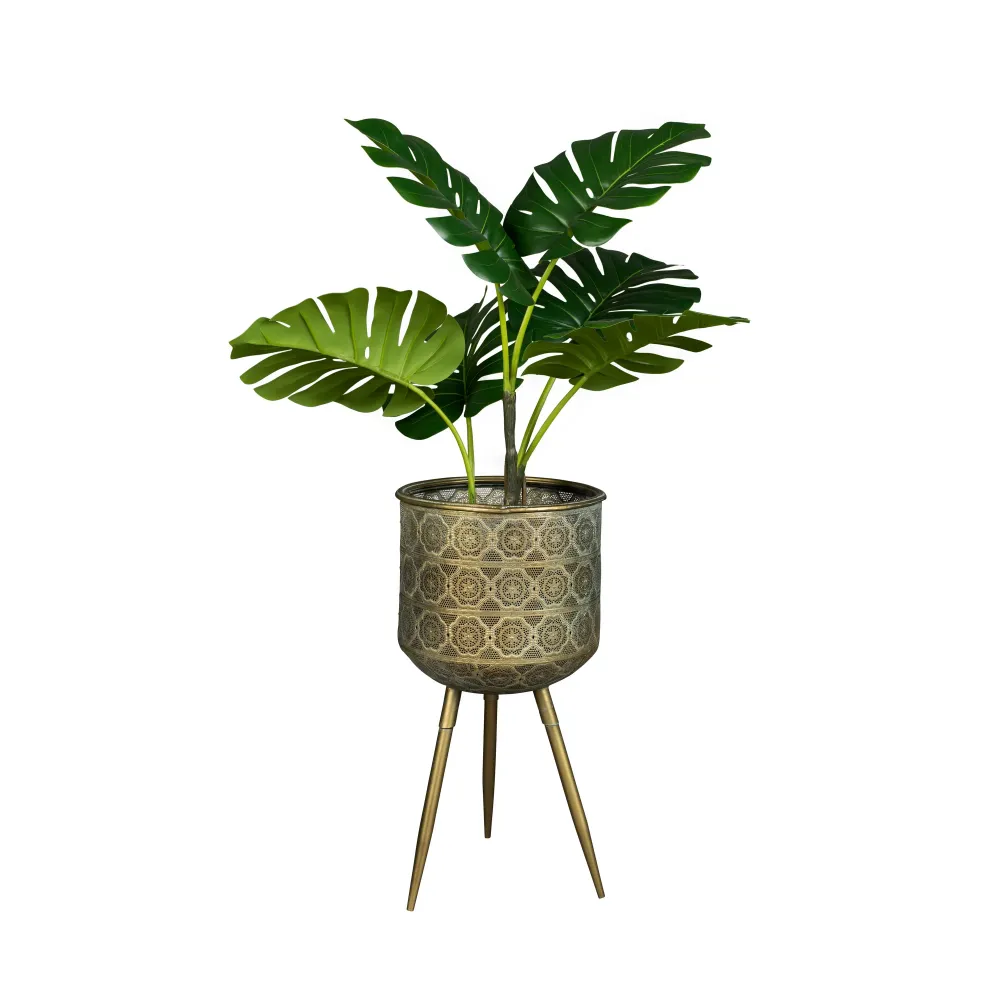 Dutchbone Botanique Bloempot L - Goud