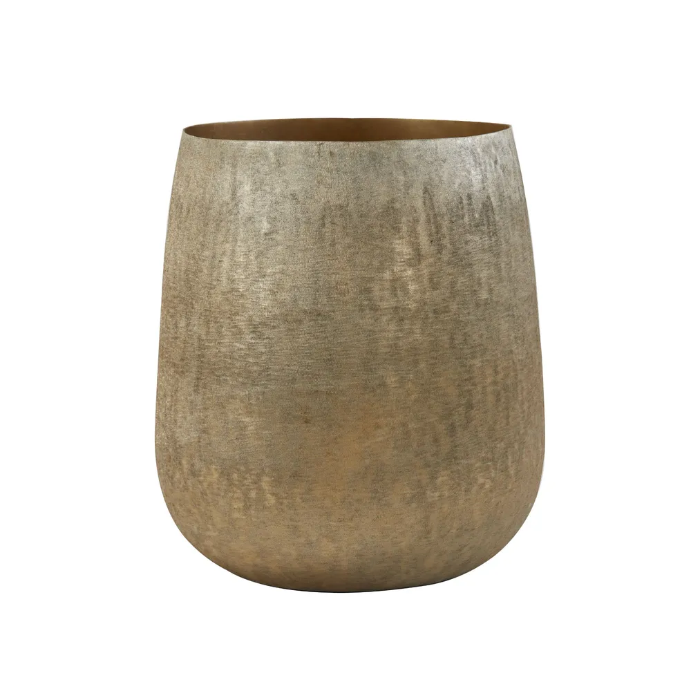 Light & Living bloempot Genoli - goud - Ø39cm