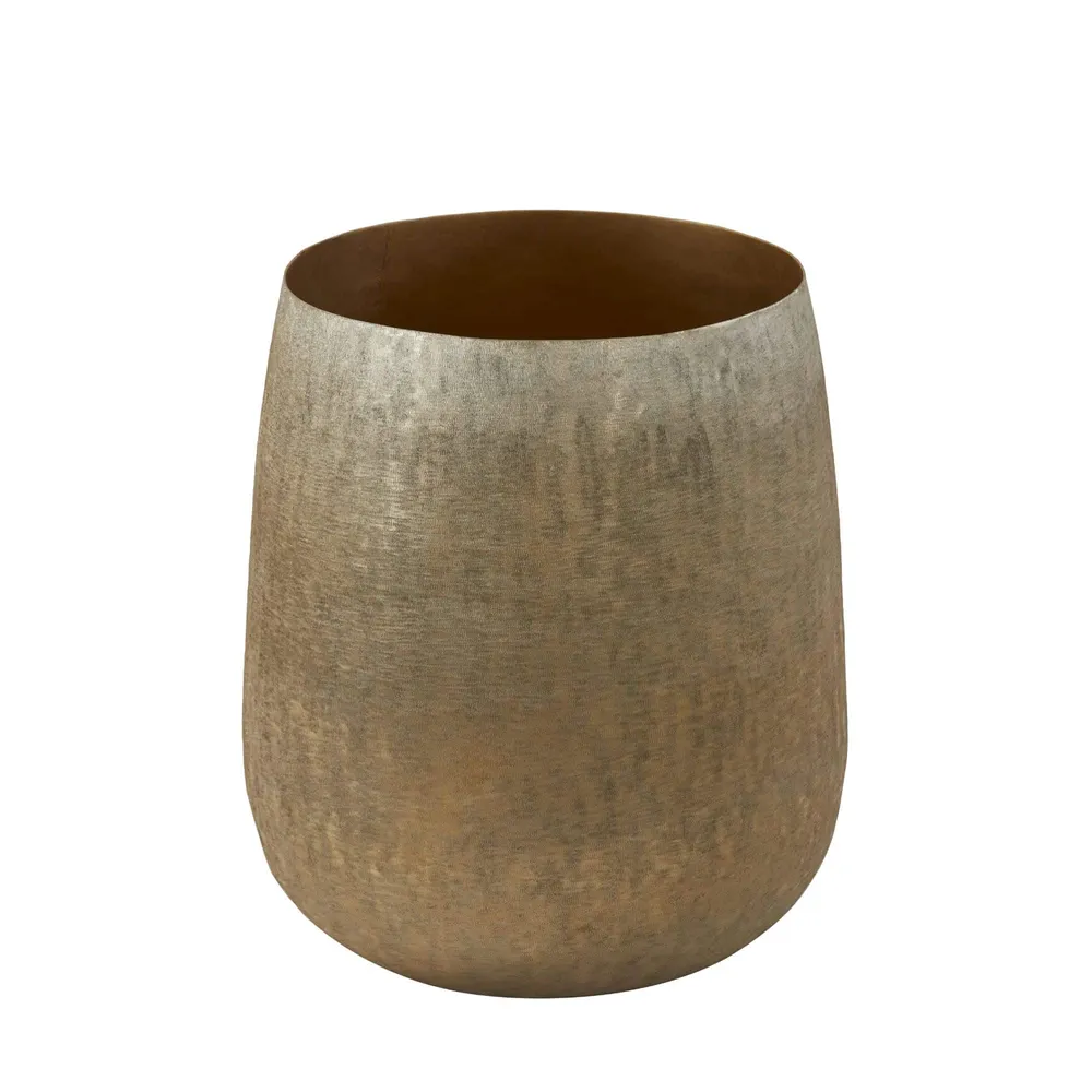 Light & Living bloempot Genoli - goud - Ø39cm