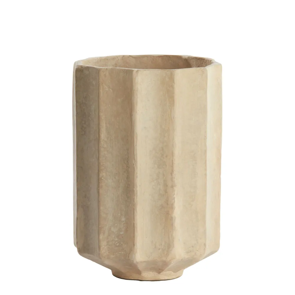 Light & Living bloempot Salou - wit - Ø22cm
