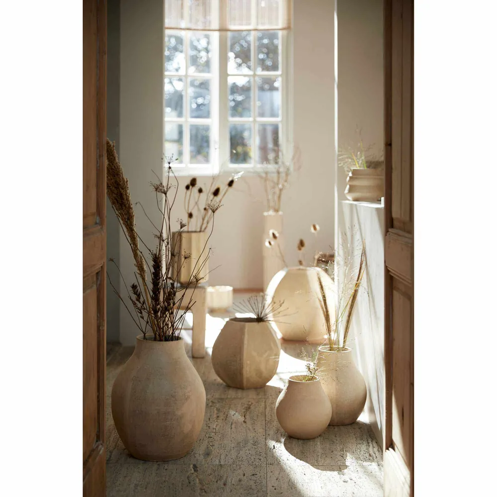 Light & Living bloempot Salou - wit - Ø22cm