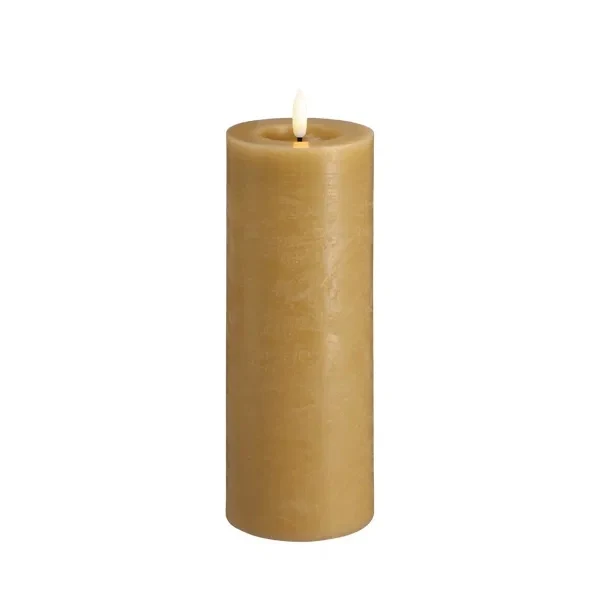 Moods & More LED stompkaars wax rock melted honey mustard 7.4x20