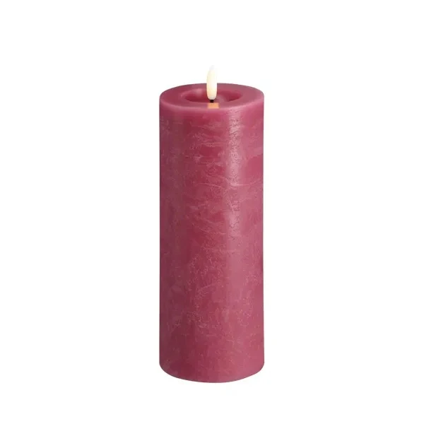 Moods & More LED stompkaars wax rock melted vintage rose 7.4x20