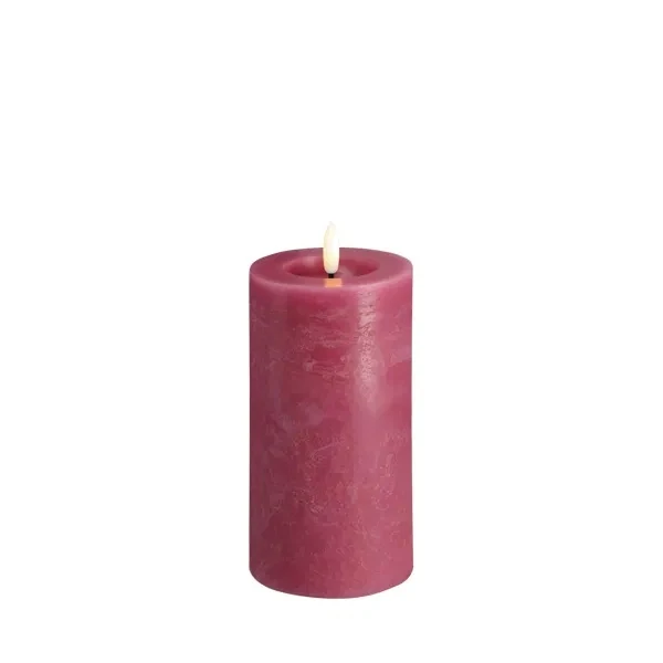 Moods & More LED stompkaars wax rock melted vintage rose 7.4x15