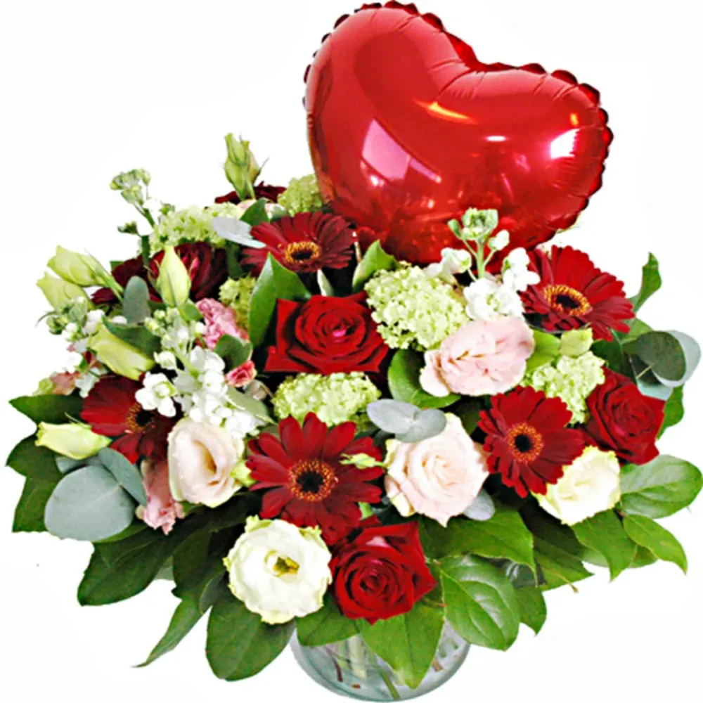 Boeket met ballon Standaard BySpek