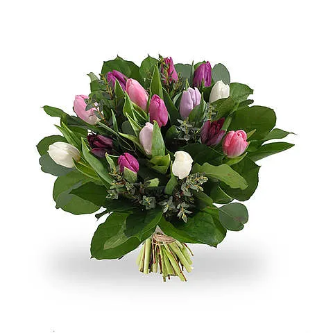 Boeket Pastel Tulpen BySpek