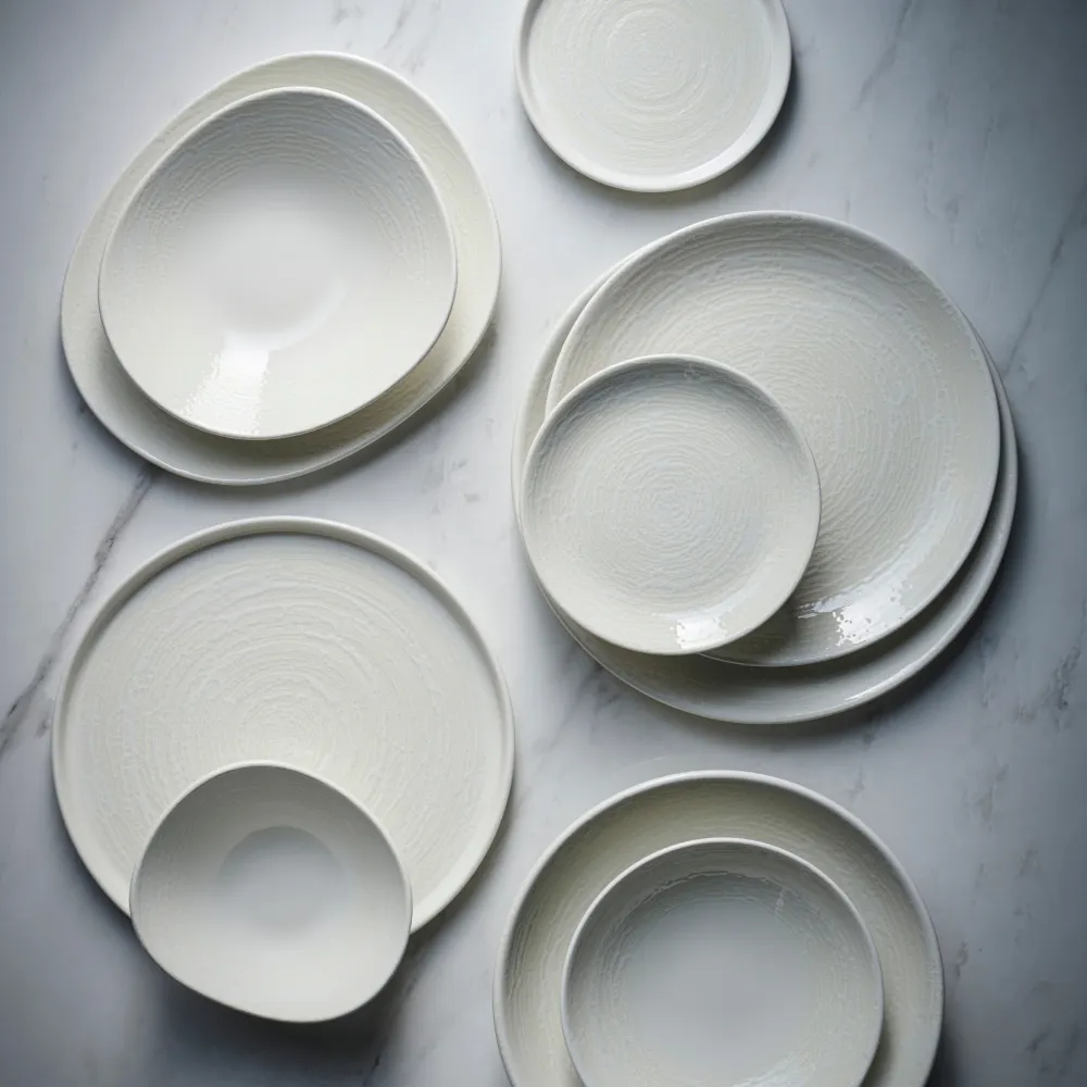 Inked Elements Ice Walled Plate 26 cm 6/box Churchill
