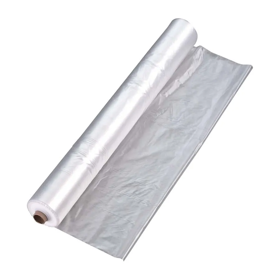 Foliefol bouwfolie - 0,15 T - transparant - 50 x 2 meter