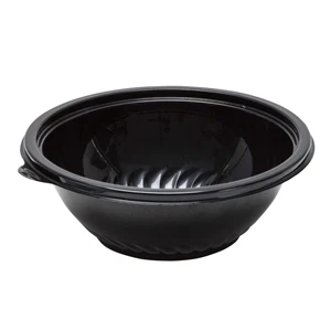 WNA Caterline Pack 48 oz. Black Bowl-25 Each-2/Case
