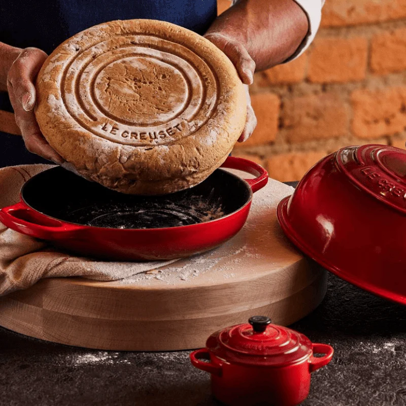 Le Creuset - Broodpan - Kersenrood - 24 cm